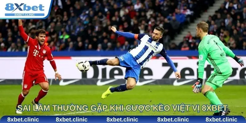 Sai lầm thường gặp khi cược kèo việt vị 8Xbet